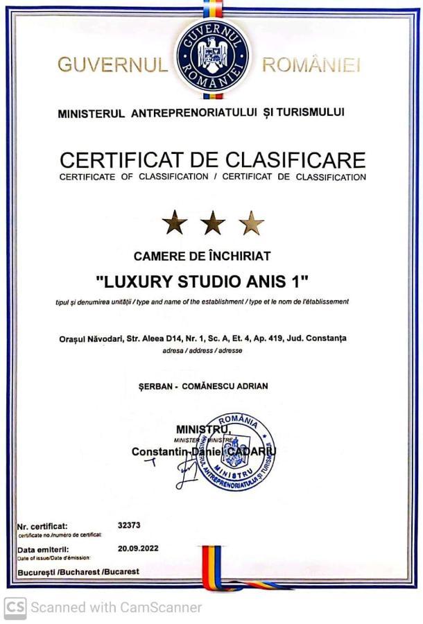 Luxury Studio Anis 1 Năvodari المظهر الخارجي الصورة